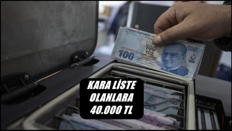 Kara listede olanlara devlet destekli kampanya! 40.000 TL kredi verilecek! Aylık ödeme yok paralar hesapta