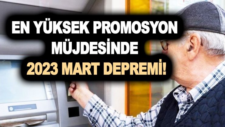 En yüksek promosyon müjdesinde 2023 Mart depremi! İş bankası, PTT, Ziraat, TEB, Vakıfbank, Akbank, Halkbank, Garanti maaş promosyonu