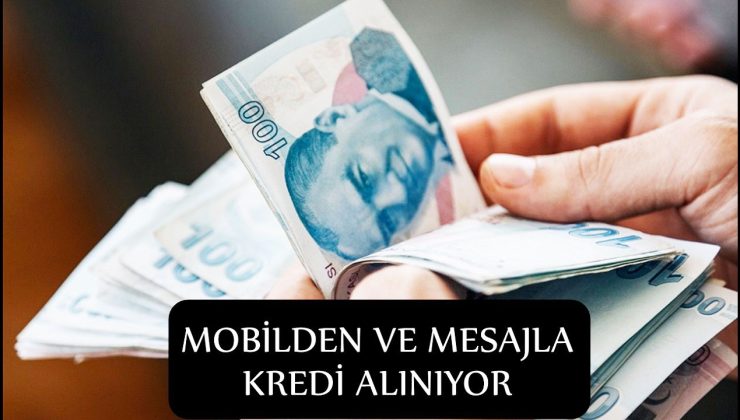 SMS ile kredi veren bankalar! 15.000-20.000 ve 50.000 TL’ye kadar anında alabilirsiniz! 4425, 3050, 5724’ye SMS atın!
