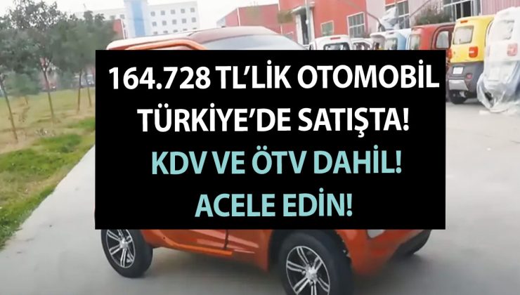 Bayilerde uzun kuyruklar oluştu! 164.728 TL’lik otomobil Türkiye’de satışta! KDV ve ÖTV dahil! Acele edin
