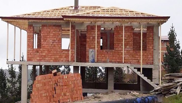196 m2 iki katlı müstakil bir evin kaba inşaat maliyeti | Müstakil ev maliyeti 2023