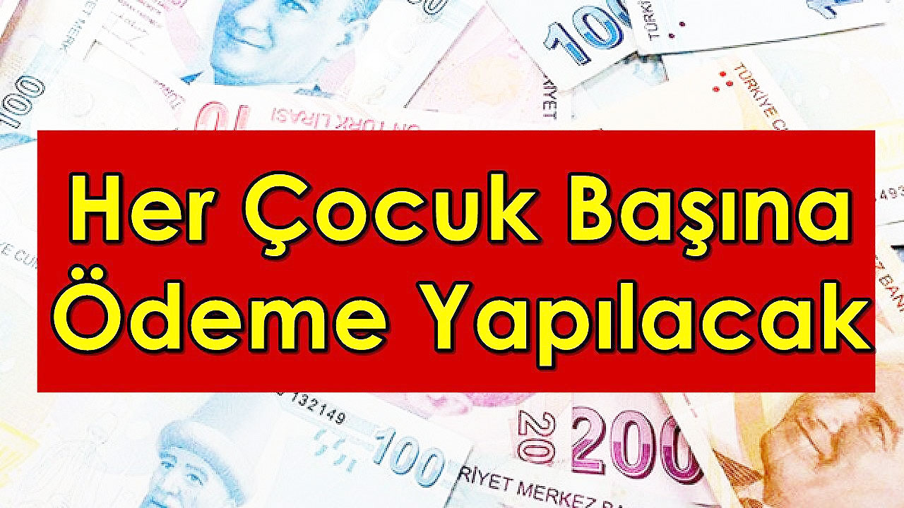 Çocuk destek yardımı müjdesi az önce verildi! Çocuk yardım parası hane başı ne kadar?