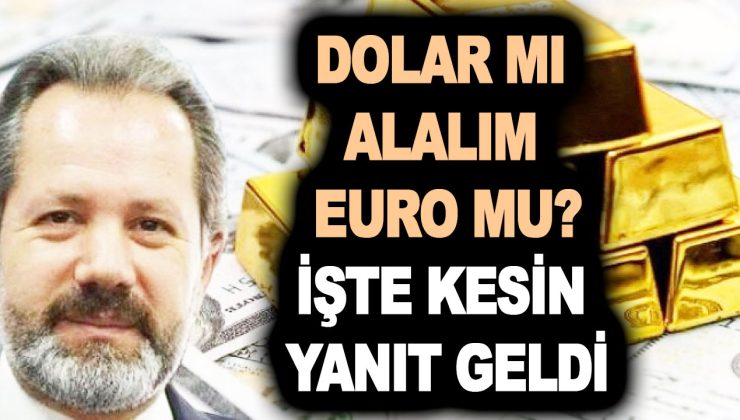 Dolar mı alalım euro mu alalım? Sorusuna kesin yanıt İslam Memiş’ten geldi! Bunu yapan bin pişman olur!