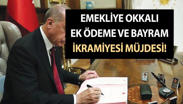 Cumhurbaşkanı Erdoğan bu sabah imzayı attı! Emekliye okkalı ek ödeme ve bayram ikramiyesi müjdesi!