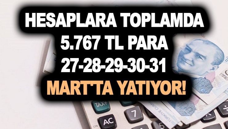 Aile Bakanlığı’ndan son dakika Mart 2023 destek ödemeleri başladı! Hesaplara toplamda 5.767 TL para 27-28-29-30-31 Mart’ta yatıyor!