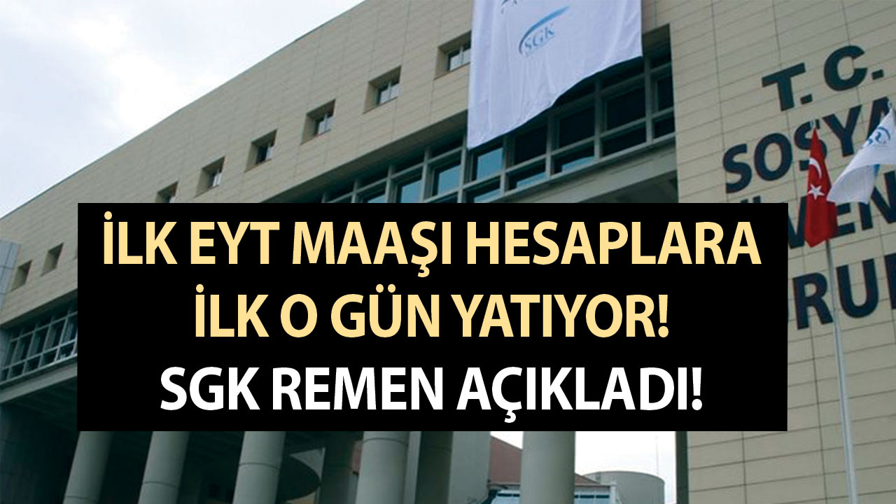 SGK milyonların beklediği haberi resmen açıkladı! EYT’lilerin Nisan ayının kaçında kaç para maaş alacağı belli oldu