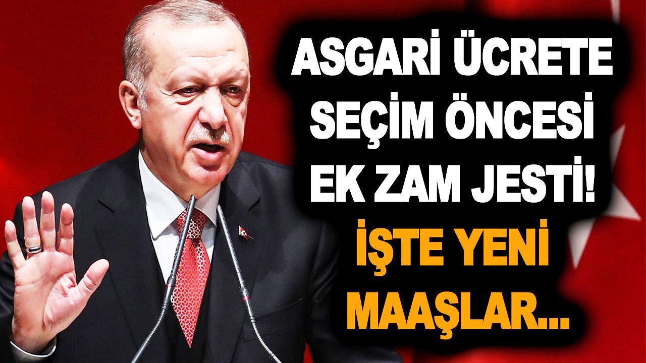 Son dakika: Asgari ücret, ek zamla kaç TL olur? İşte seçim öncesi beklenen asgari ücret rakamı!
