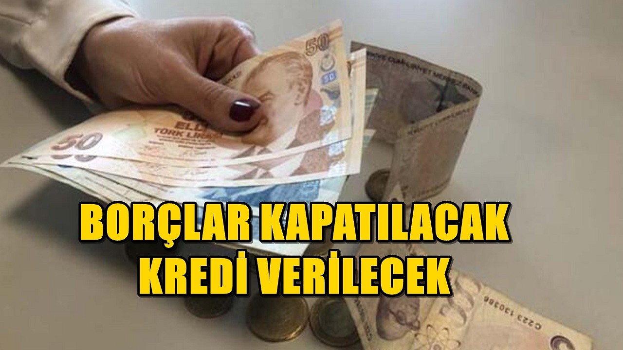 Az önce borç kapatma kredisi kampanyası başladı! 200.000 TL’ye kadar borçları kapatın!