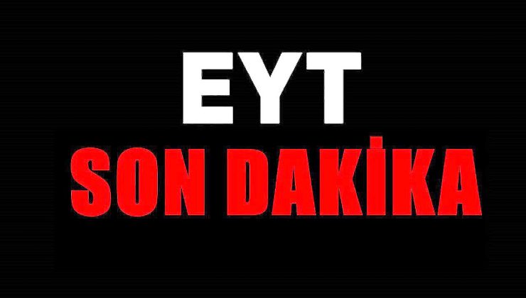 Son dakika: EYT’de staj mağdurlarına müjde geldi! “Hiç endişe etmeyin” dedi!