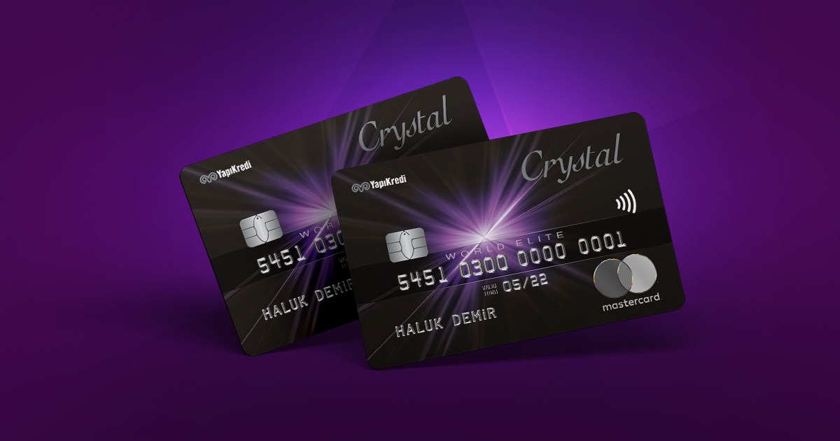 Yapı Kredi Crystal Kredi Kartı Başvurusu ve Özellikleri
