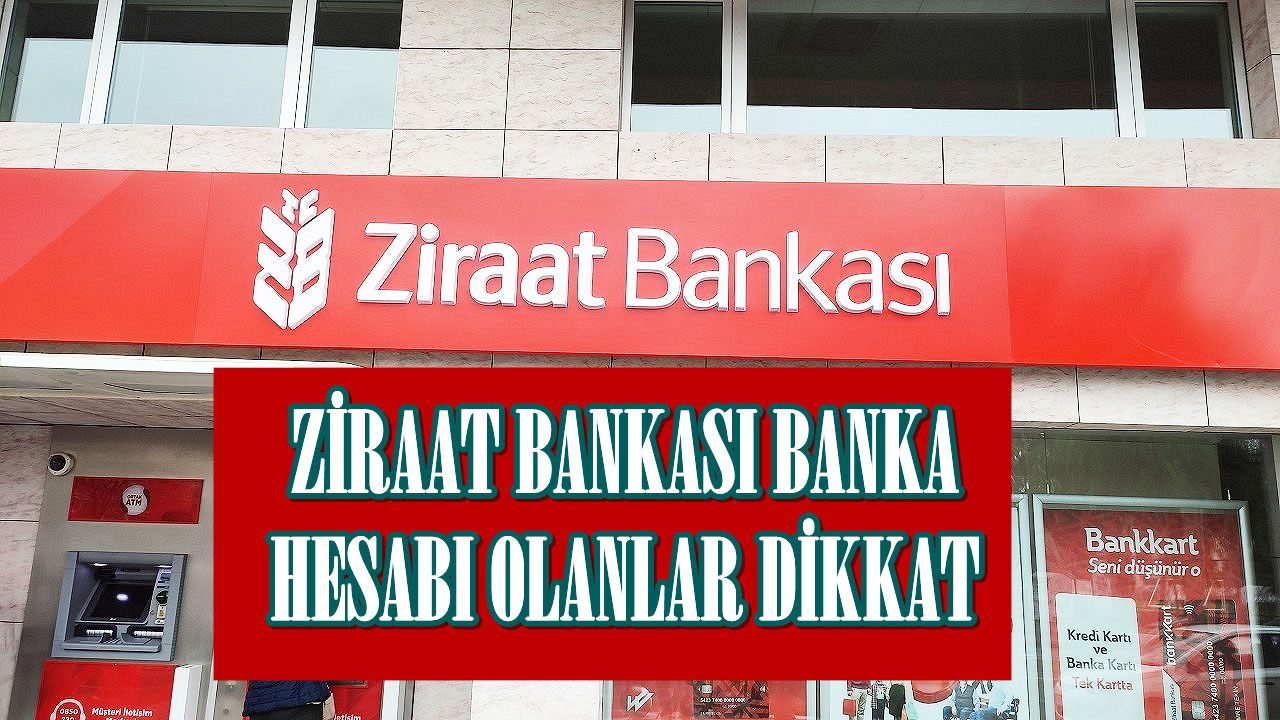 Ziraat bankası hesabı olanlar için uyarı! 10 gün içinde 54.000 TL ödeme alacaksınız!