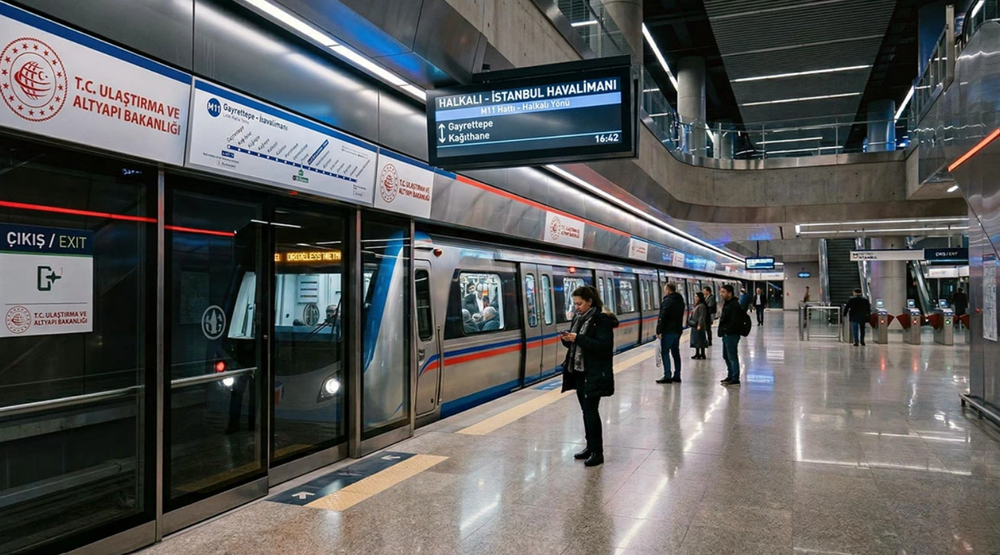 En uzun ve hızlı metroda bir günde yolcu rekoru kırıldı!