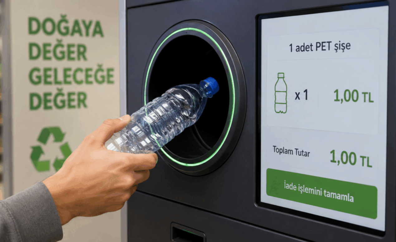 Boş şişe artık para edecek! Her iadeye 1 TL dönemi başladı